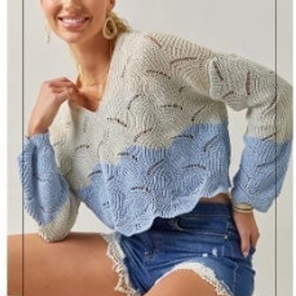 Cropped sweater